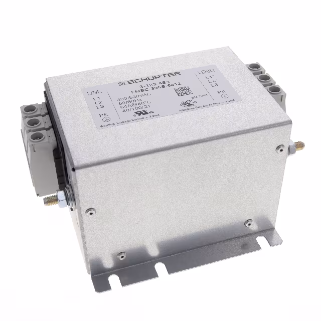 FMBC-395B-6412 SCHURTER Inc.  Netzfiltermodule